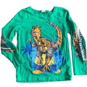 Heartsong long sleeve Dino tee size 6